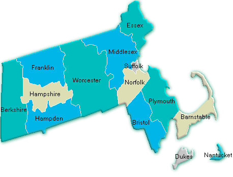Click on a county